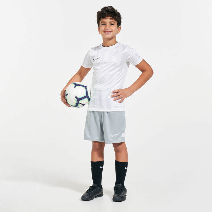 Nike Kids' Dri-FIT Academy Football Shorts Grey Nike Kids' Dri-FIT Academy Football Shorts Grey image number 2