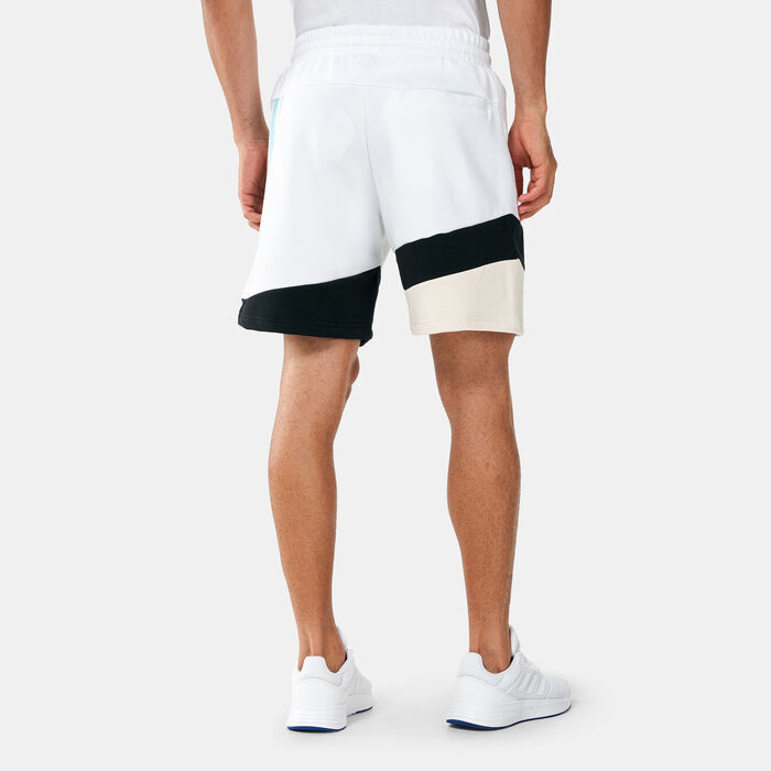 adidas Men's Sportswear Colourblock Shorts White adidas Men's Sportswear Colourblock Shorts White image number 1