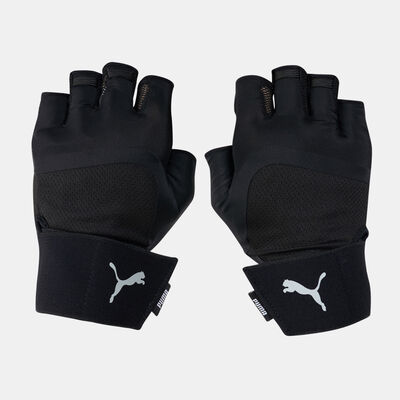 PUMA Men's Essential Premium Training Gloves Black