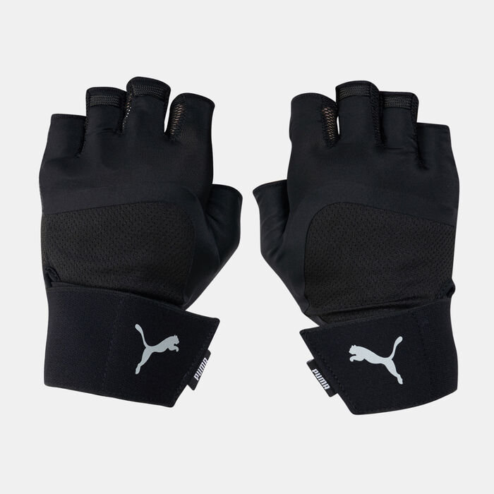 PUMA Men's Essential Premium Training Gloves Black PUMA Men's Essential Premium Training Gloves Black image number 0
