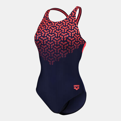 Arena Women's Kikko One-Piece Swimsuit Red