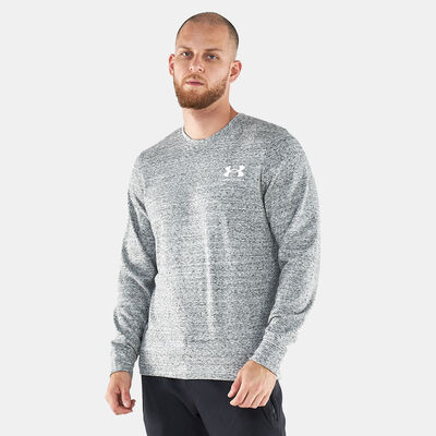 Under Armour Men's UA Rival Terry LC Sweatshirt White Under Armour Men's UA Rival Terry LC Sweatshirt White