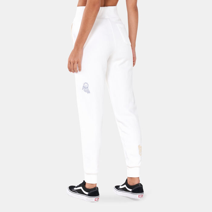 Vans Women's Paisley Check Sweatpants White image number 1