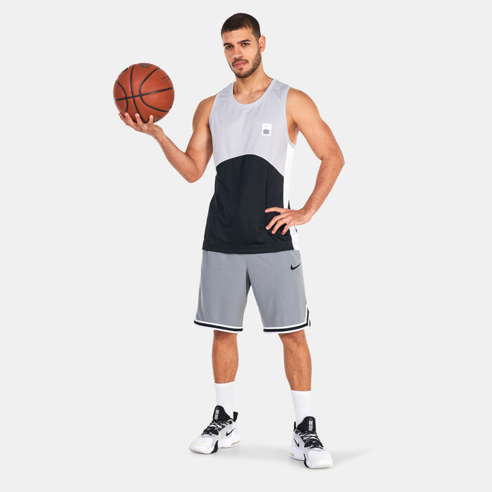 Nike Men's Starting 5 Dri-FIT Basketball Jersey Grey image number 2