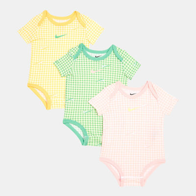 Nike Kids' Bodysuit (3 Pack) Pink