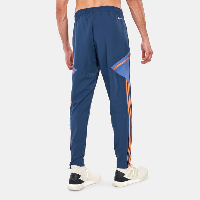 adidas Men's Manchester United Presentation Track Pants Blue adidas Men's Manchester United Presentation Track Pants Blue image number 1