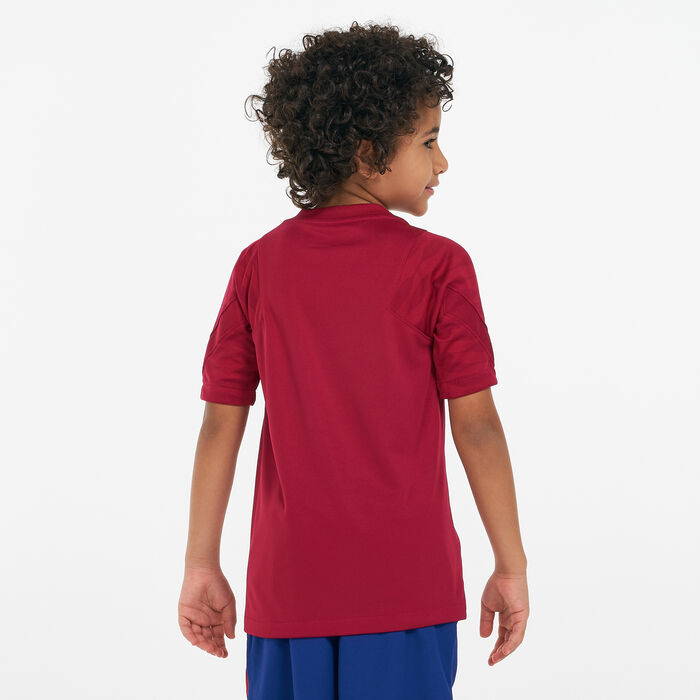 Nike Kids' Dri-FIT F.C. Barcelona Strike Top Red Nike Kids' Dri-FIT F.C. Barcelona Strike Top Red image number 1