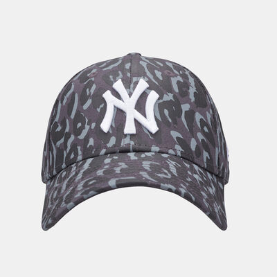 New Era Men's 9FORTY All Over Camo New York Yankees Cap Grey