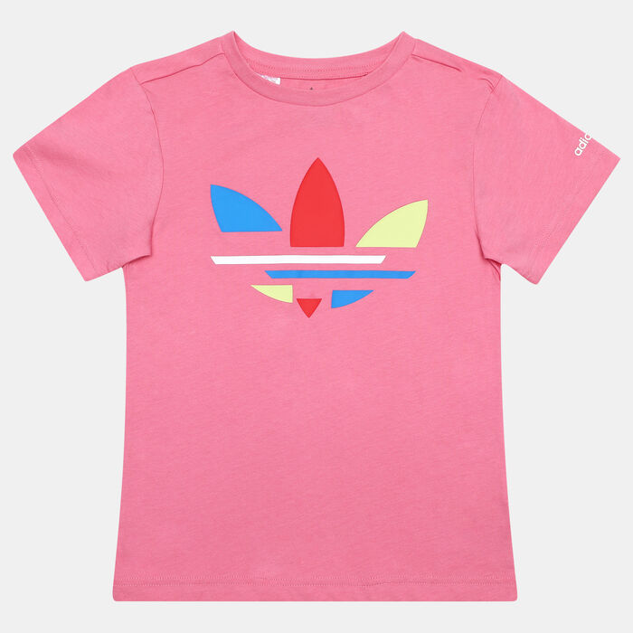 adidas Originals Kids' Adicolor T-Shirt Red adidas Originals Kids' Adicolor T-Shirt Red image number 0