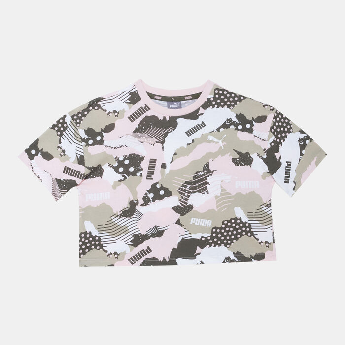 PUMA Kids' Alpha T-Shirt Grey PUMA Kids' Alpha T-Shirt Grey image number 0
