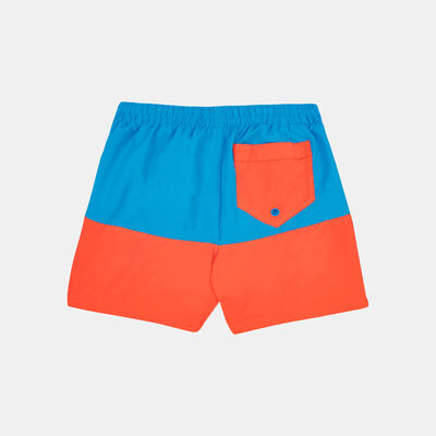 Nike Swim Kids' 4-Inch Volley Swimming Shorts Blue