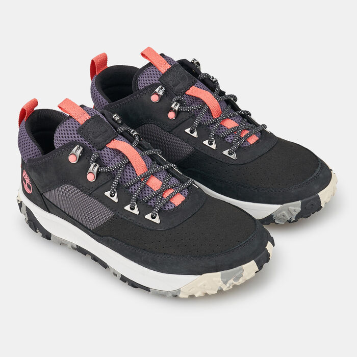 Timberland Women's Euro Hiker Low Shoe Black Timberland Women's Euro Hiker Low Shoe Black image number 1