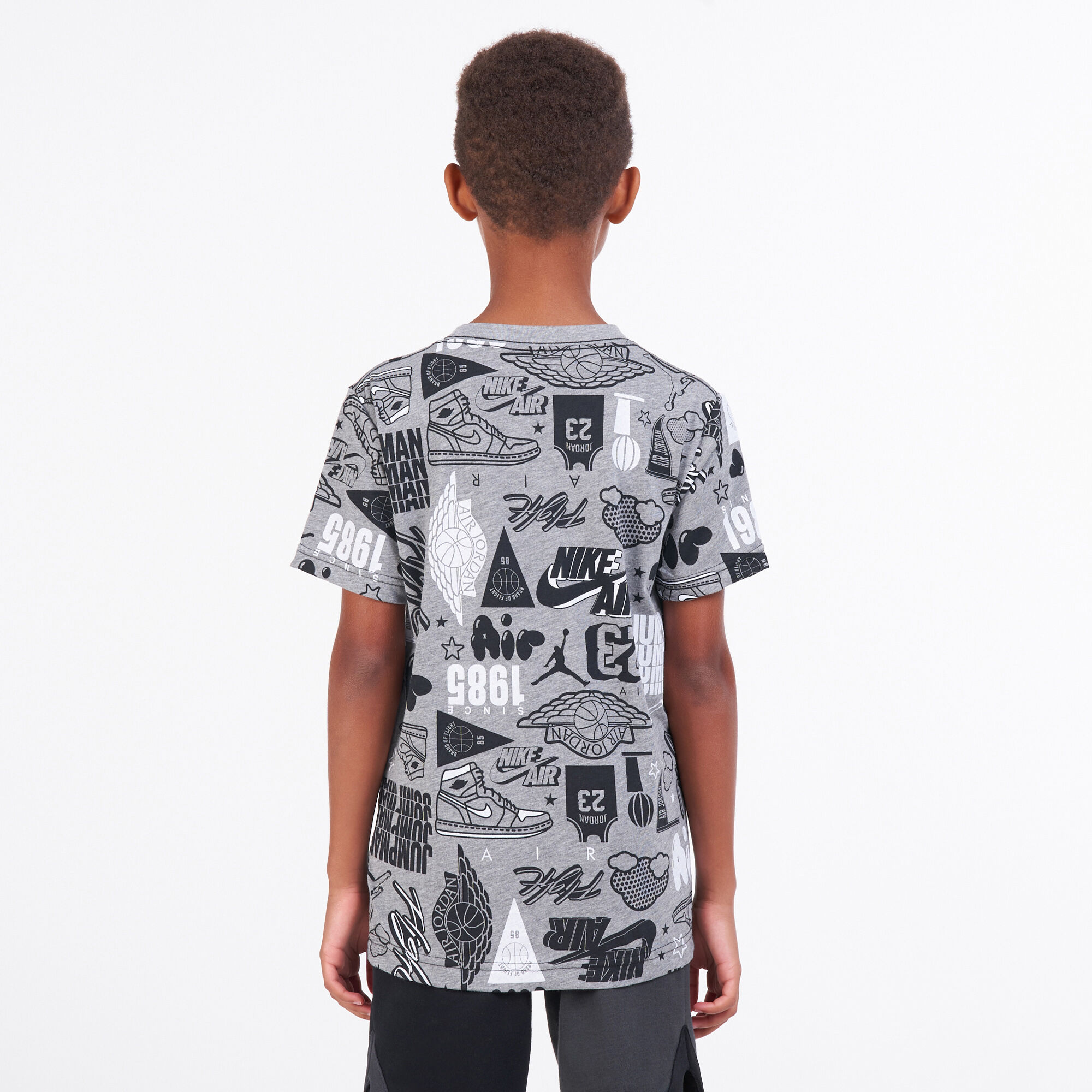 Nike air all over print crew sweatshirt sales