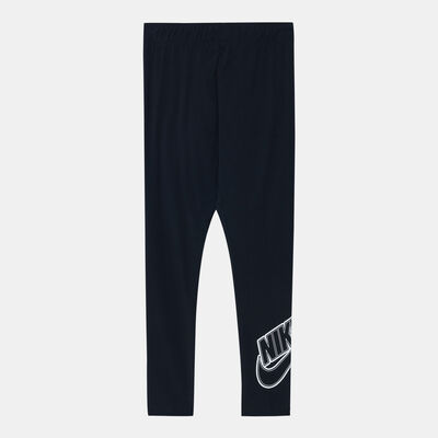 Nike Kids' Sportswear Favorites Graphic Leggings Black Nike Kids' Sportswear Favorites Graphic Leggings Black