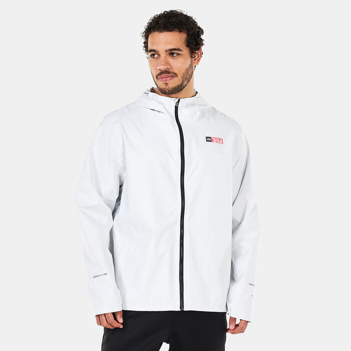 The North Face Men's Printed First Dawn Packable Jacket White The North Face Men's Printed First Dawn Packable Jacket White image number 0