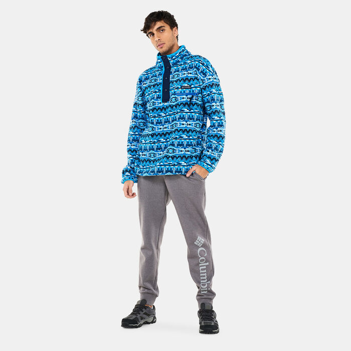 Columbia Men's Helvetia™ Half Snap Fleece Sweatshirt Blue image number 2