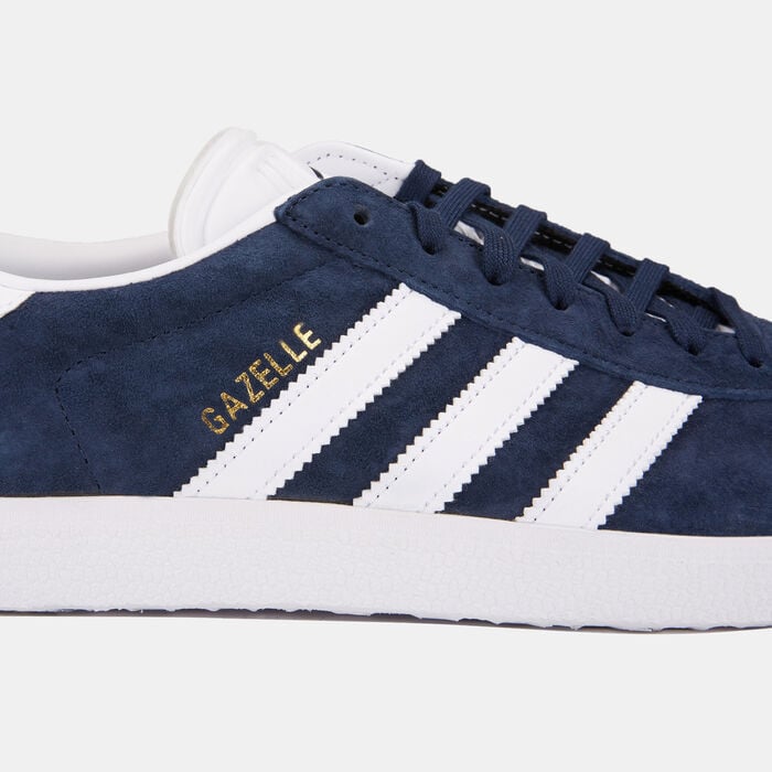 adidas Originals Men's Gazelle Shoe Blue adidas Originals Men's Gazelle Shoe Blue image number 4