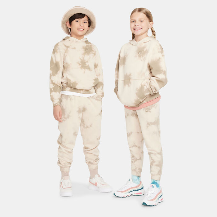 Nike Kids' Sportswear Club Fleece Hoodie Beige Nike Kids' Sportswear Club Fleece Hoodie Beige image number 2