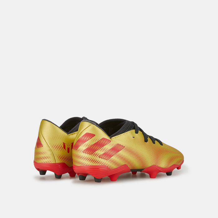 adidas Kids' Nemeziz Messi.3 Firm Ground Football Shoe Gold adidas Kids' Nemeziz Messi.3 Firm Ground Football Shoe Gold image number 2