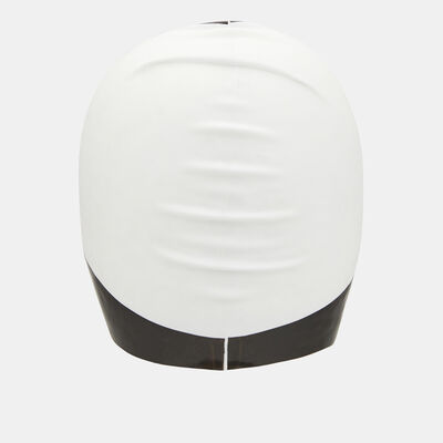 Arena 50th Team Stripe Swimming Cap White Arena 50th Team Stripe Swimming Cap White