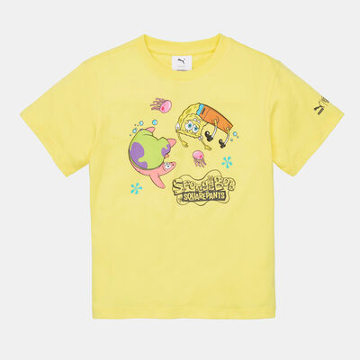 PUMA Kids' x SpongeBob T-Shirt yellow