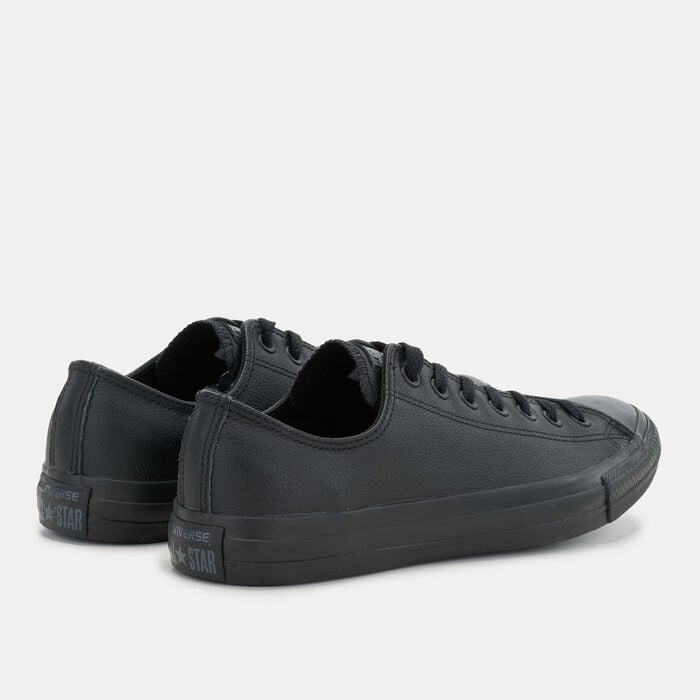 Converse Chuck Taylor All Star Leather Unisex Shoe Black Converse Chuck Taylor All Star Leather Unisex Shoe Black image number 2