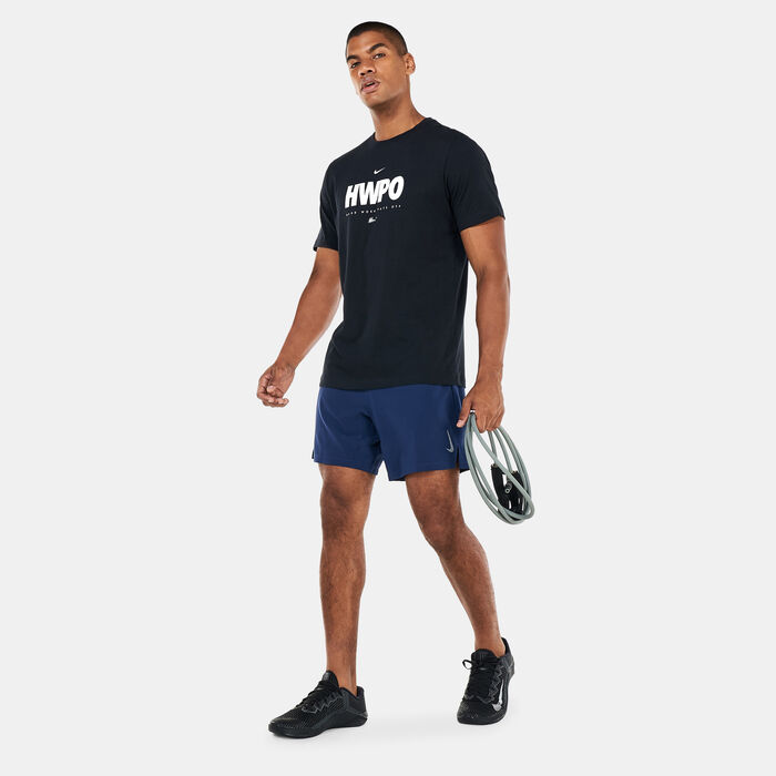 Nike Men's Dri-FIT T-Shirt Black Nike Men's Dri-FIT T-Shirt Black image number 2