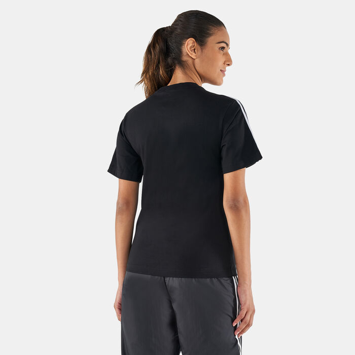 adidas Originals Women's Adicolor Classics High Shine T-Shirt Black adidas Originals Women's Adicolor Classics High Shine T-Shirt Black image number 1