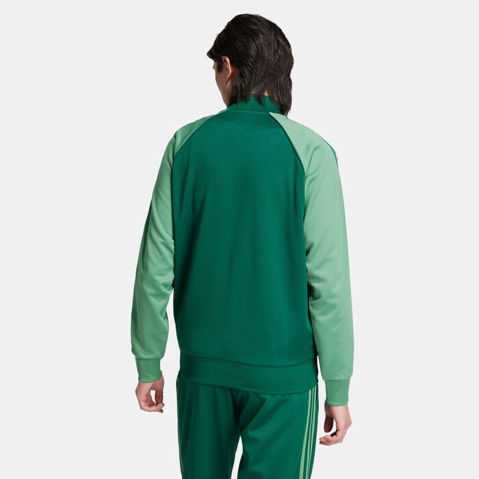 adidas Originals Men's Adicolor Classics SST Track Jacket Green image number 1