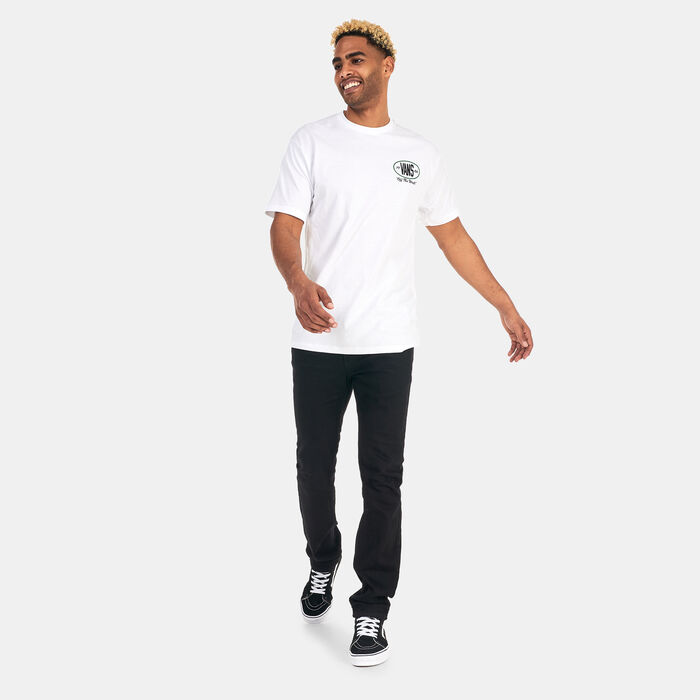 Vans Men's Team Player Checkerboard T-Shirt White image number 2