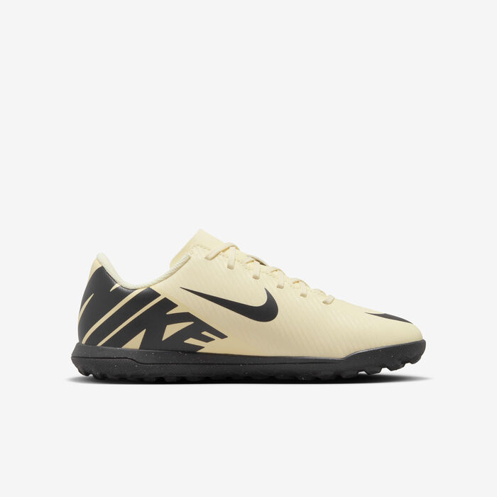 Nike Kids' Mercurial Vapor 15 Club Turf Football Shoes Ivory image number 2
