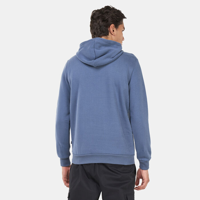 PUMA Men's Essentials Elevated Hoodie Blue PUMA Men's Essentials Elevated Hoodie Blue image number 1
