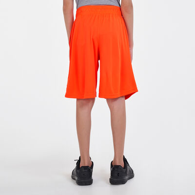 Under Armour Kids' UA Prototype 2.0 Logo Shorts Orange