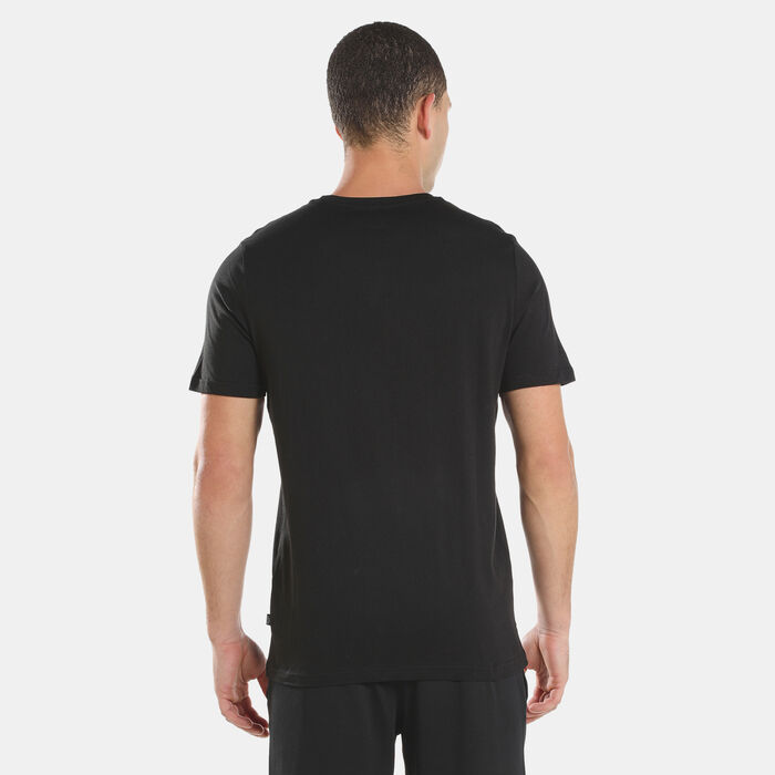 PUMA Men's Flock T-Shirt Black PUMA Men's Flock T-Shirt Black image number 1