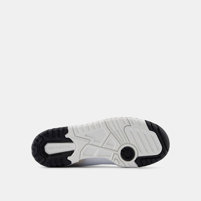 New Balance Kids' BB550 Shoes White image number 3