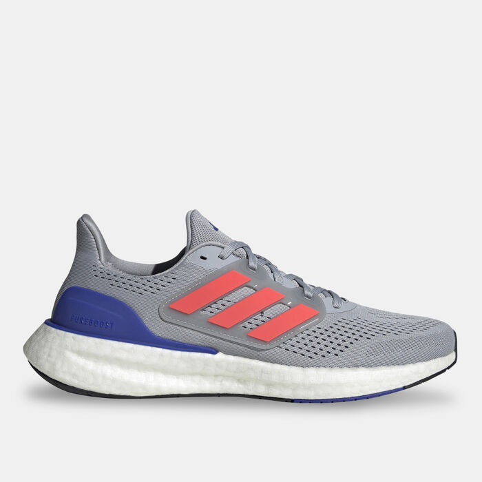 adidas Men's Pureboost 23 Running Shoes Grey adidas Men's Pureboost 23 Running Shoes Grey image number 0