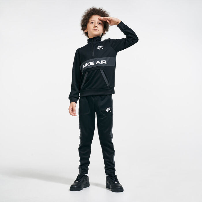 Nike Kids' Air Jacket and Sweatpant Set (Younger Kids) Black Nike Kids' Air Jacket and Sweatpant Set (Younger Kids) Black image number 0