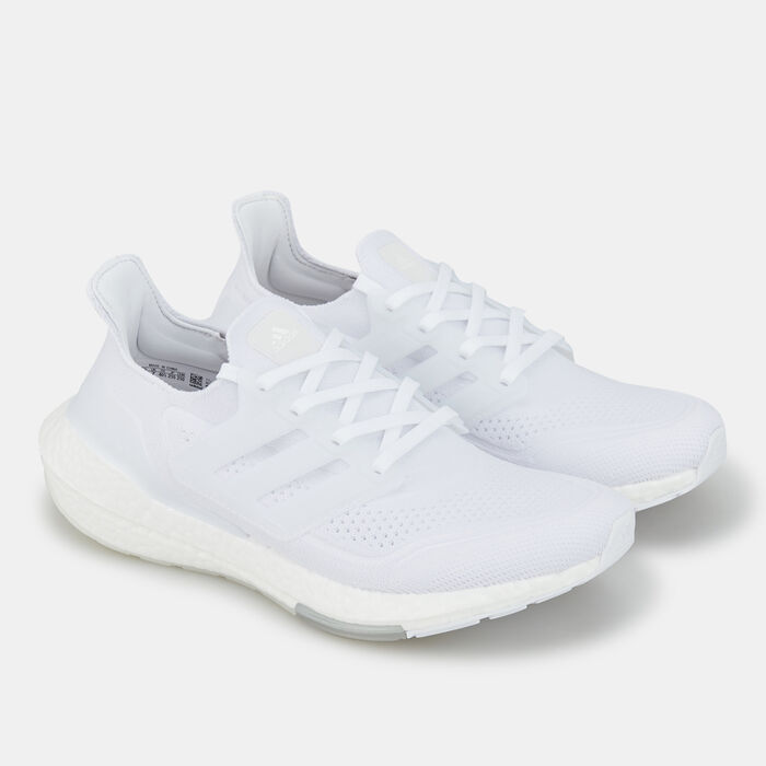 adidas Women's Ultraboost 21 Shoe White adidas Women's Ultraboost 21 Shoe White image number 2