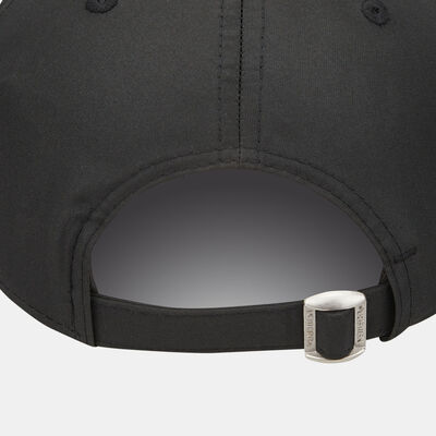 New Era Men's Stack Logo 9FORTY Chicago Bulls Cap Black