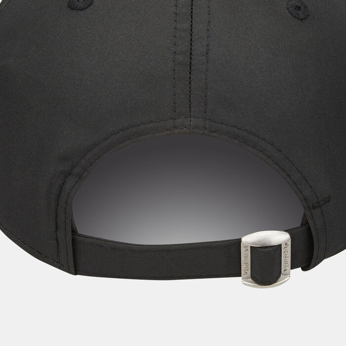 New Era Men's Stack Logo 9FORTY Chicago Bulls Cap Black image number 1