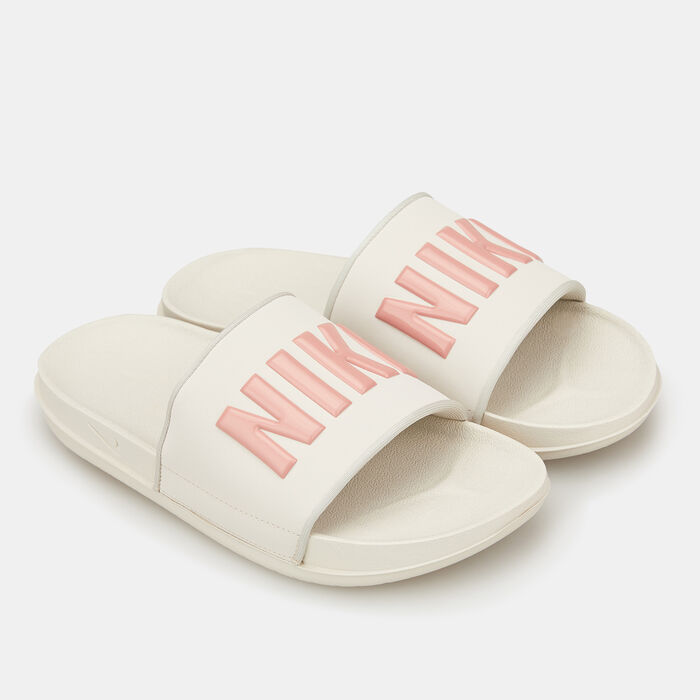 Nike Women's Offcourt Slides Ivory image number 0