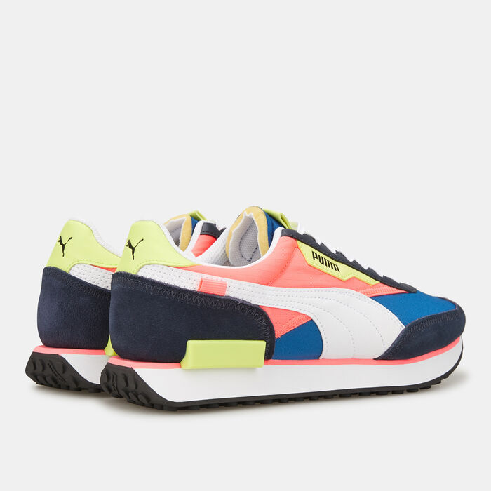 PUMA Men's Future Rider Play On Shoe Blue PUMA Men's Future Rider Play On Shoe Blue image number 2