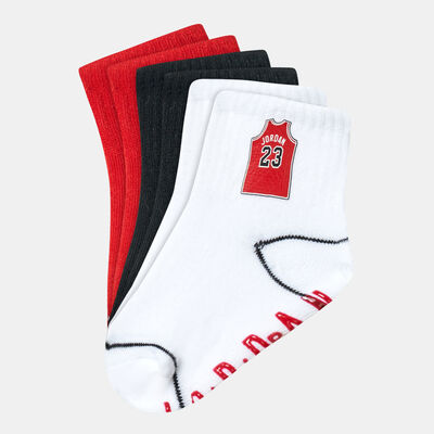 Jordan Kids' Jordan Icon Patches Socks (3 Pairs) Multi Jordan Kids' Jordan Icon Patches Socks (3 Pairs) Multi