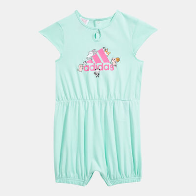 adidas Kids' Summer Onesie Green