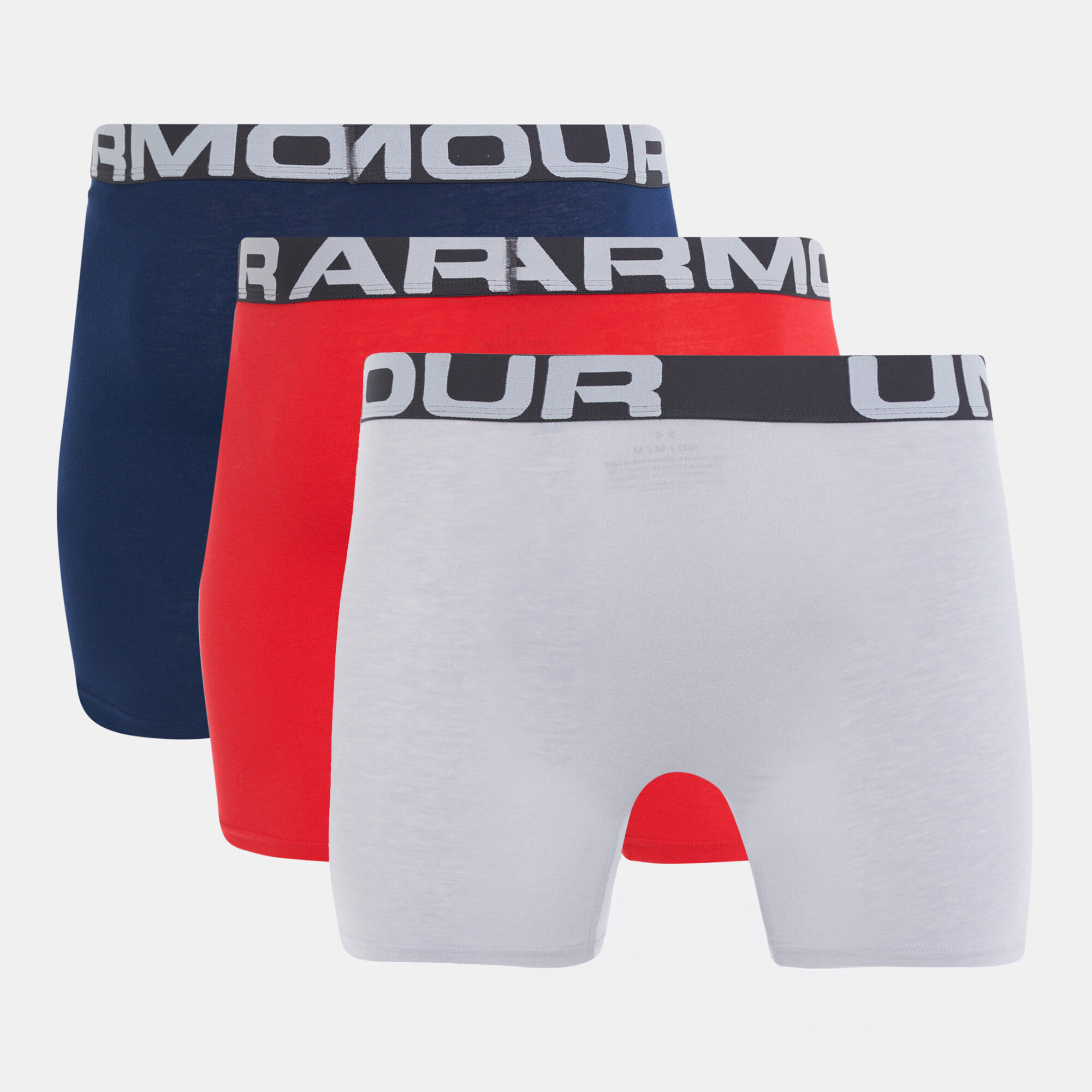 Buy Under Armour Men s Charged Cotton Boxerjock Boxers 3 Pack
