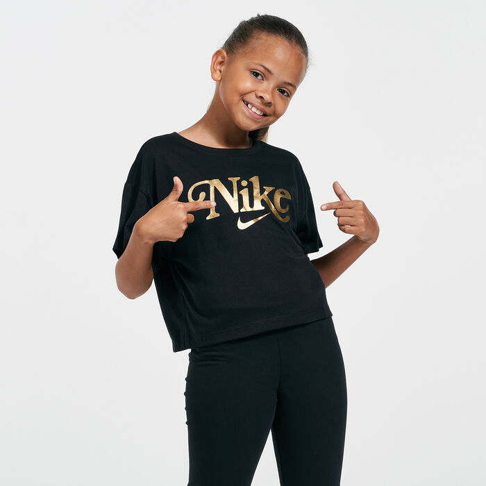 Nike Kids' 2tudio 50 Futura T-Shirt Black Nike Kids' 2tudio 50 Futura T-Shirt Black image number 0