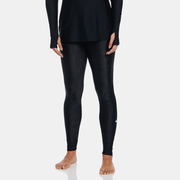 Nike Swim Women's Swim Slim Leggings Black Nike Swim Women's Swim Slim Leggings Black image number 0