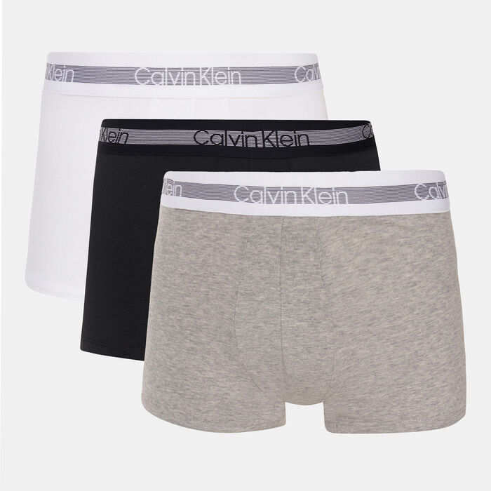 Calvin Klein Men's Trunk Briefs (3 Pack) Multi Calvin Klein Men's Trunk Briefs (3 Pack) Multi image number 0