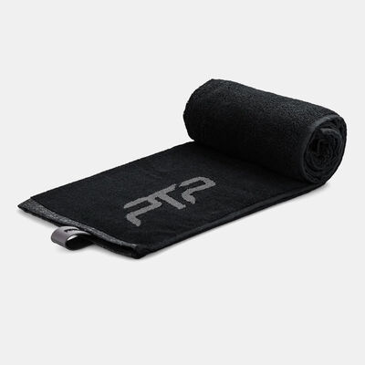PTP X Pro Gym Face Towel (Extra Large) Black