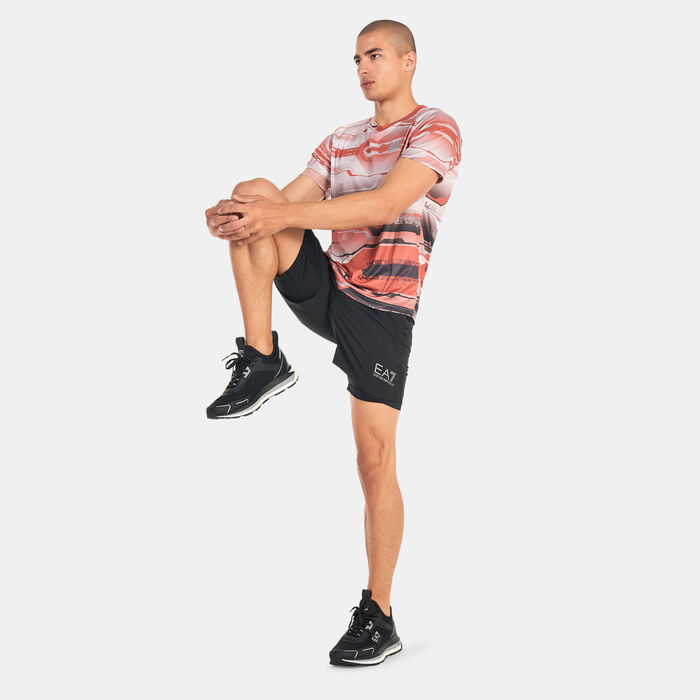 EA7 Emporio Armani Men's Vigor 7 Logo Shorts Multi EA7 Emporio Armani Men's Vigor 7 Logo Shorts Multi image number 2